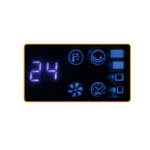 home Grijalica zidna , 65 cm širina, 2200W, LCD display - FKF 65221 - Image 2
