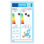 Vivax Klima uređaj, 12000Btu, 3.52/3.81 kW, Inverter, A+++/A++ - ACP-12CH35AEHI+ R32 - Image 4
