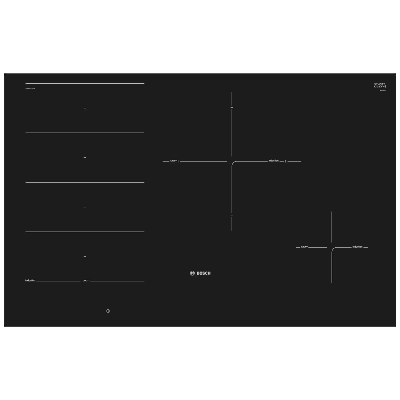 20256_1686257828amo481cbgd Bosch Ugradbena indukcijska ploča za kuhanje, 80 cm - PXE801DC1E - Image 1