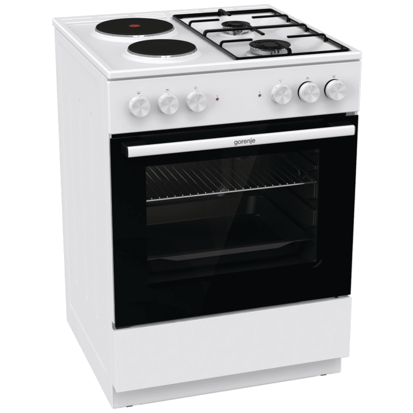21425_16862615842hkmckj01r Gorenje Kombinirani štednjak, pećnica 65 l, 5200W, A - GK6A10WG - Image 1