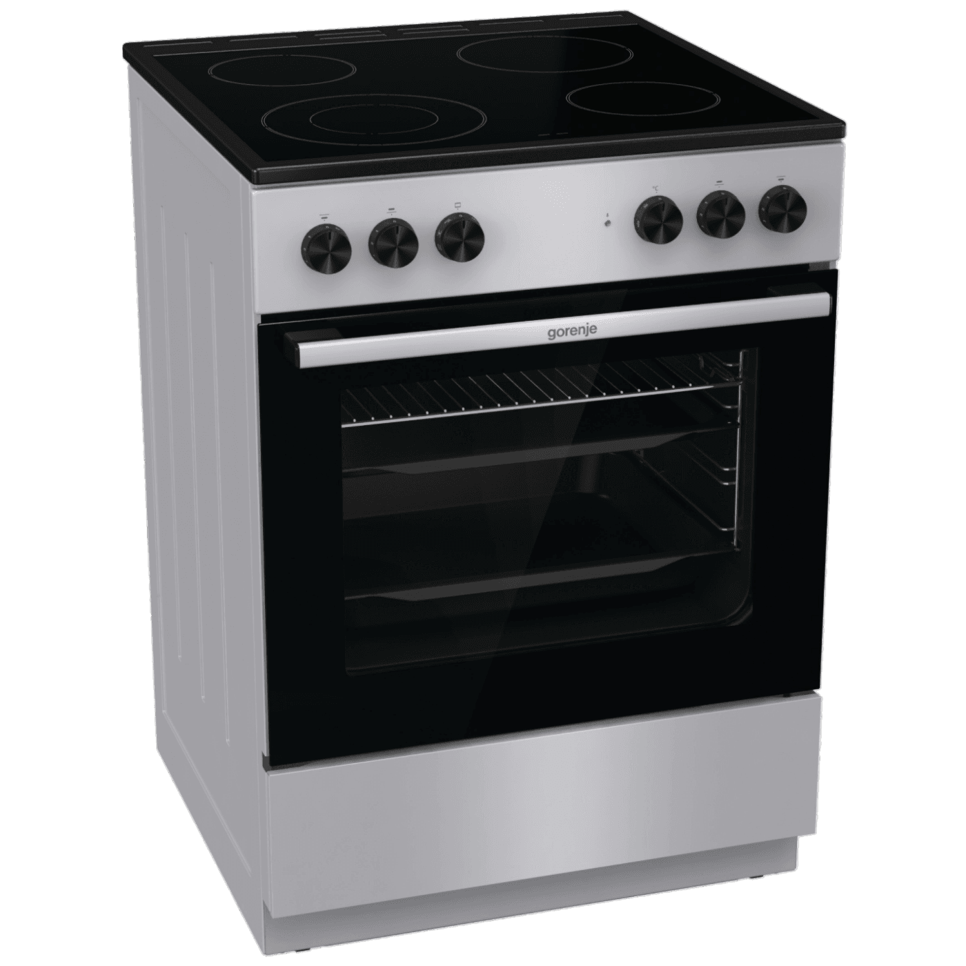 24056_1686268838ae8n3fx9l1 Gorenje Štednjak, staklokeramička ploča, 9200W, pećnica 71 lit, A - GEC6A41SC - Image 1