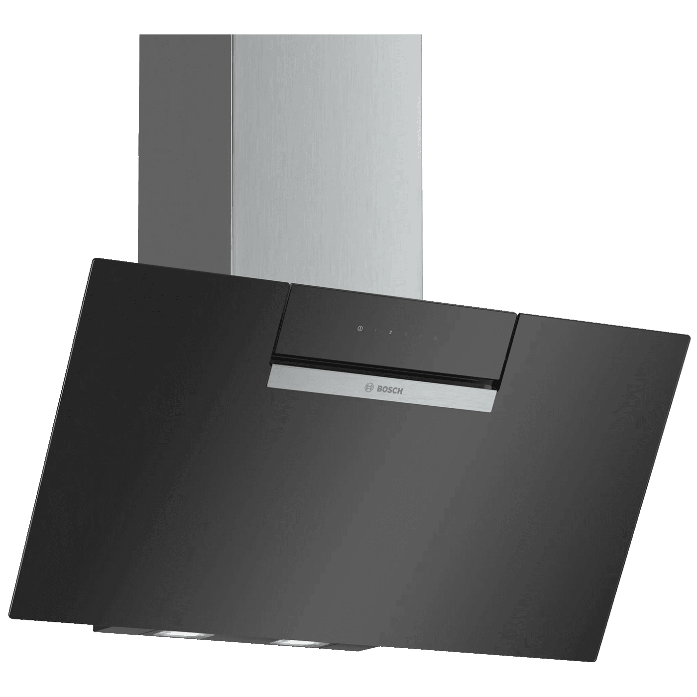 31581_1698846532lehg0km43u Bosch Kuhinjska napa, zidna, 225 W, crna, Serie 2 - DWK87EM60 - Image 1