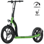 MS Energy Električni Romobil, 20/16" točkovi, 25 km/h, Domet do 30 km - r10  black / green