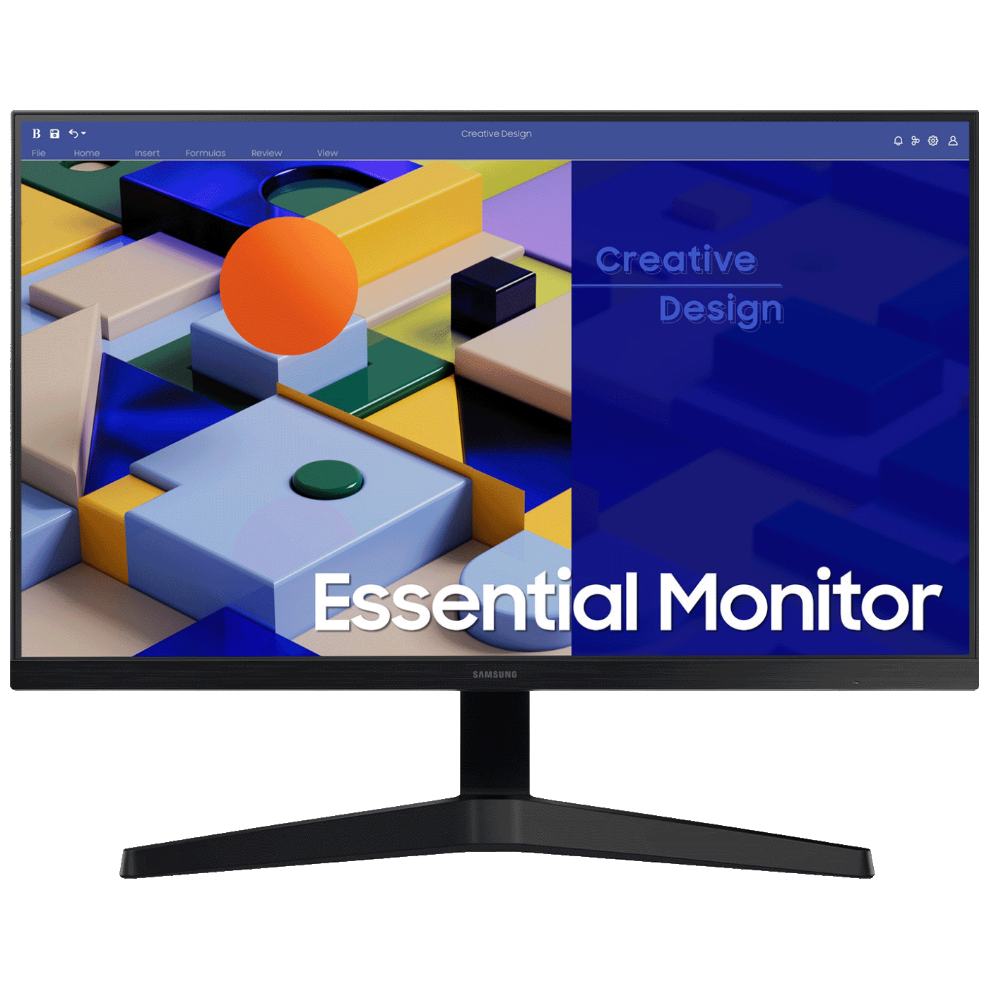 33003_1762593962g38rc58znp Samsung Monitor 27", IPS LED, FullHD, HDMI, D-SUB - LS27C314EAUXEN - Image 1