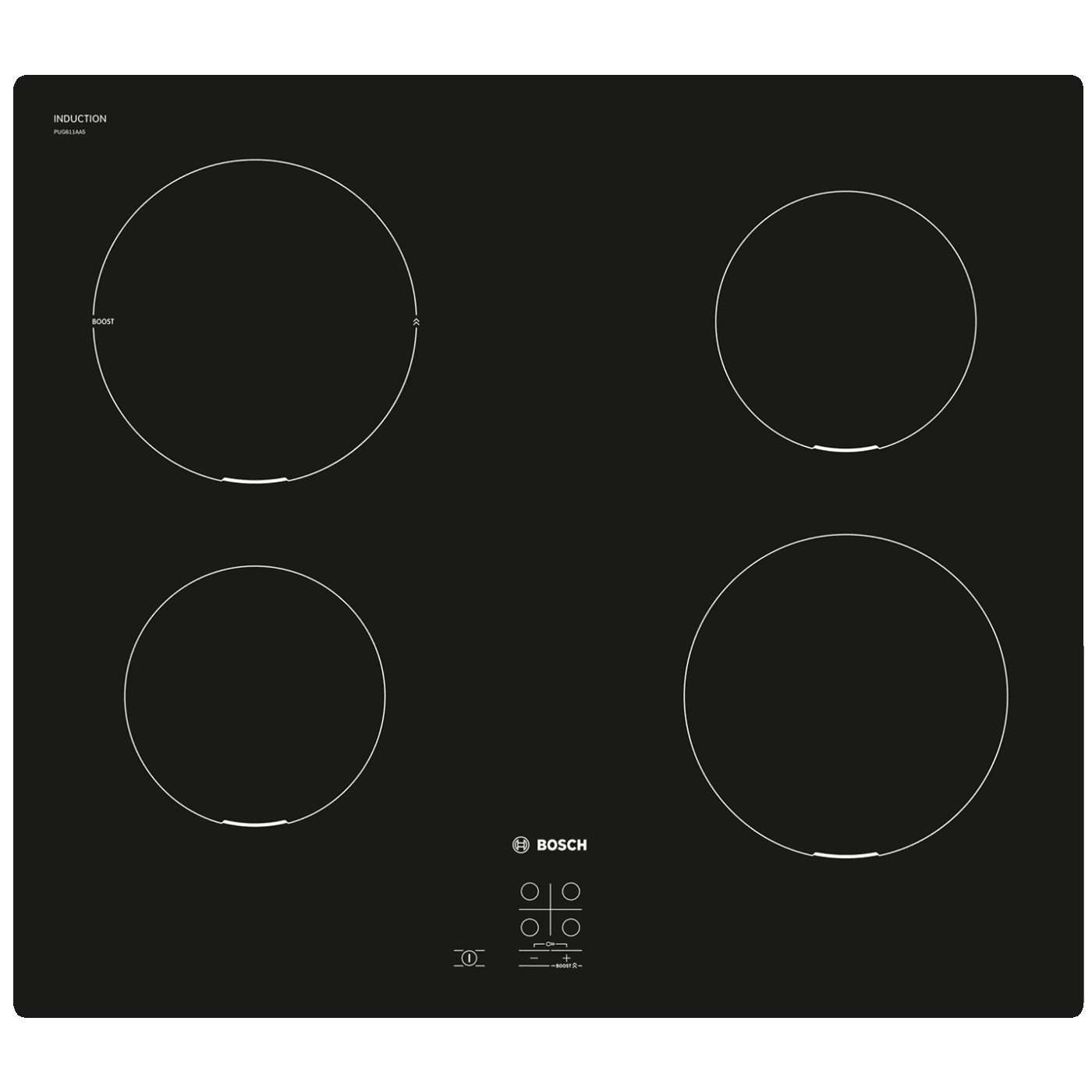 33745_1698921136elermxezal Bosch Ugradbena indukcijska ploča za kuhanje, 60 cm, Serie 2 - PUG611AA5E - Image 1