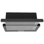 home Napa TWISTER, 60 cm, protok 440 m³/h, 105W, crna - KPE 6044B - Image 2