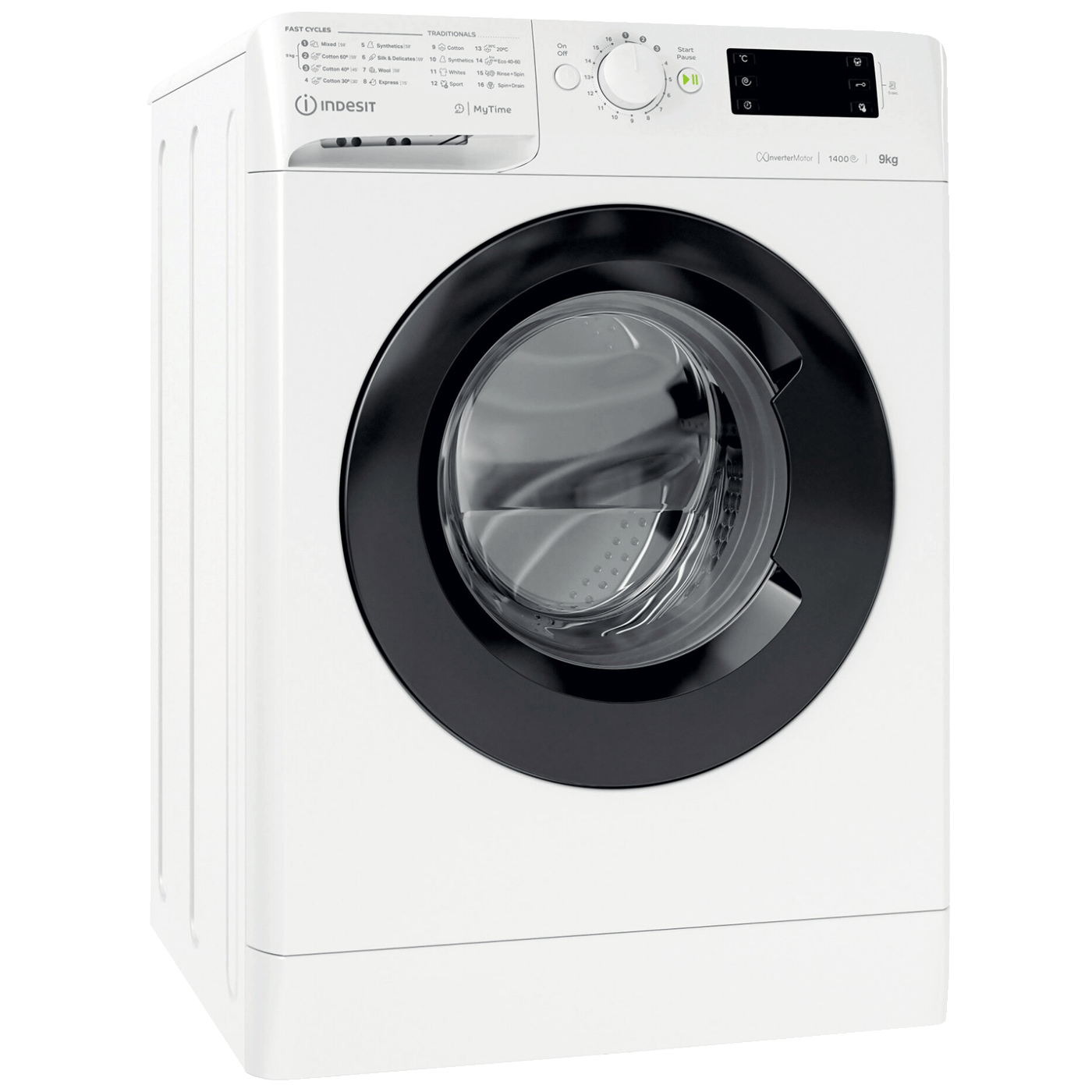 36451_1699441641pur5gz3cvt Indesit Mašina za veš, 1400 obrtaja, 9 kg veša, B - MTWE 91495 WK EE - Image 1