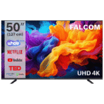 Falcom Televizor Smart LED TV 4K UltraHD  50", Bluetooth ,WiFi - TV-50LTF024SM WOS