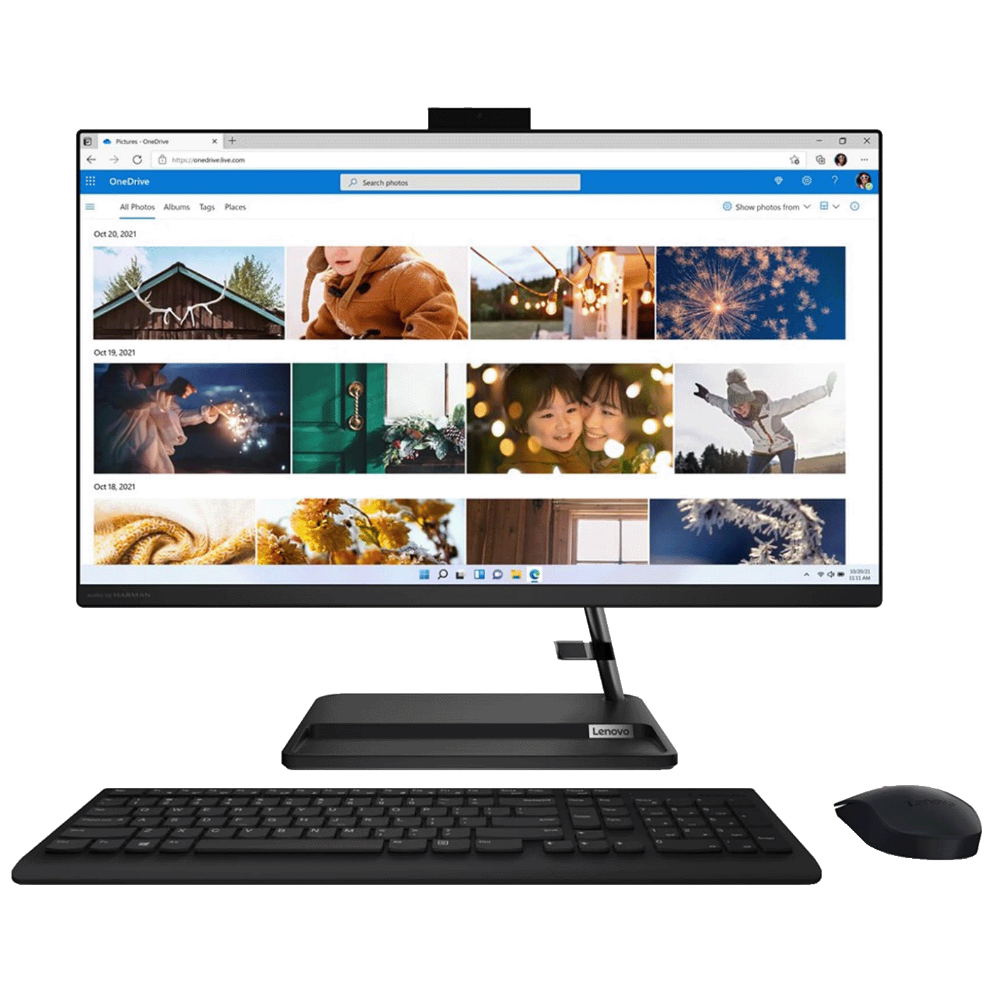 51508_17296017603fffl88ke4 Lenovo Desktop AiO, Intel i3-1215U, 8GB DDR4, SSD 512GB, 27" - IdeaCentre AIO 3 27IAP7 - Image 1