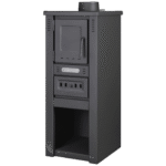 pro-termo Peć na čvrsto gorivo, 6kW, crna - LAVA Basic