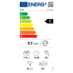 Tesla Mašina za veš, 1200 obrtaja, 7 kg veša, Inverter, C - WF71230T - Image 4