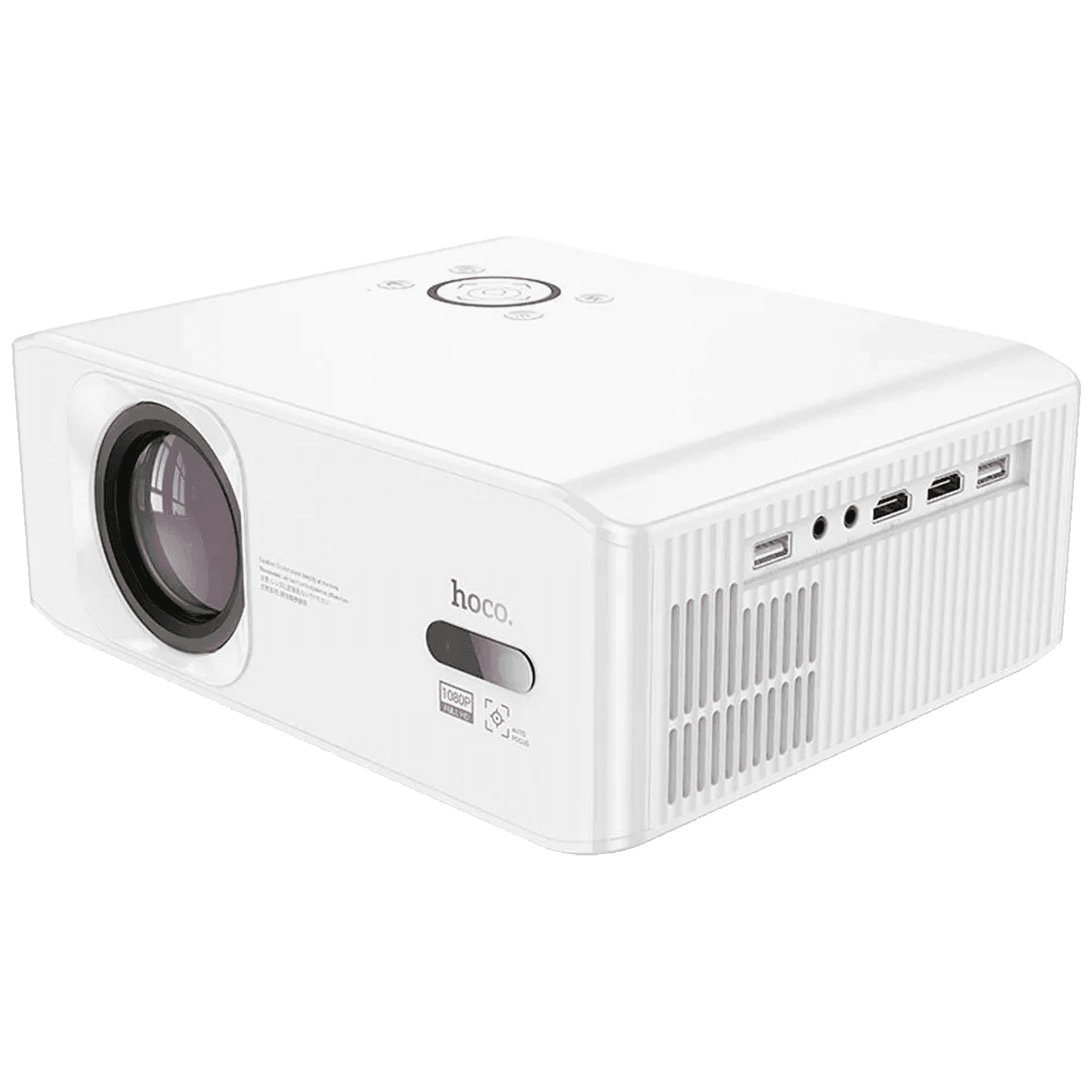 59486_1741692559t9lstcbl3b hoco. Pametni projektor, Full HD, Android TV, WiFi 2.4/5 GHz, BT - DT3 Smart Projector - Image 1