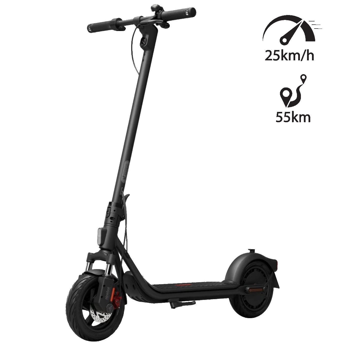 62207_1747915008sxv67xycoa Segway Električni Romobil, 10" točkovi, 25 km/h, Domet 55 km - F2 E II (AA.05.12.01.0010) - Image 1