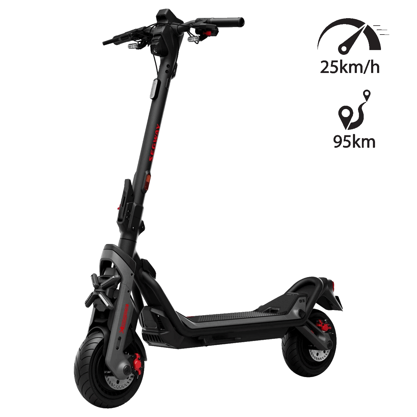 62664_1750157326t52j8zr6x0 Segway Električni Romobil, 11" točkovi, 25 km/h, Domet do 90 km - GT3 E (AA.06.02.01.0004) - Image 1