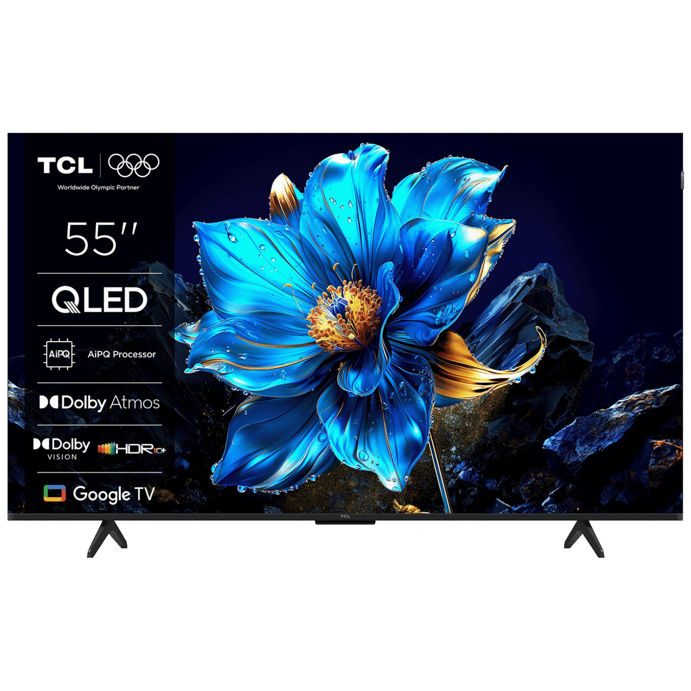 66611_1757583065kk4vt4vmag TCL Televizor Smart QLED P7K UHD 55", Google TV - 55P7K - Image 1