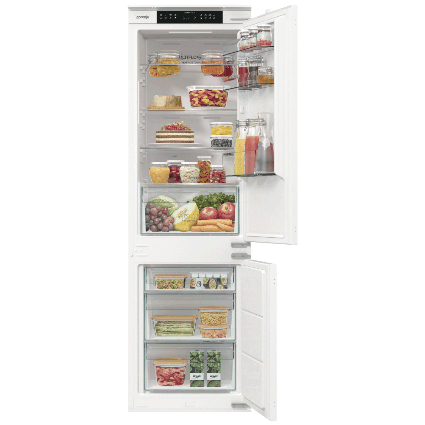 70373_1768550572ajuifvod2y Gorenje Ugradbeni frižider/zamrzivač, zapremina 252 l, E - NRKI517E41 - Image 1