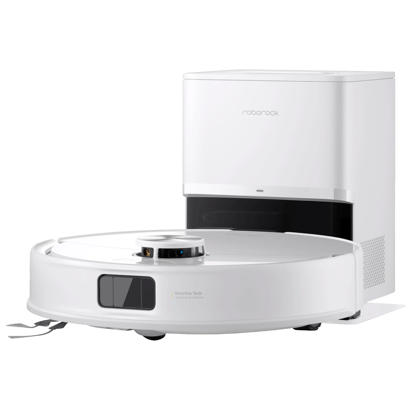 71617_176301950433yirrhzfp Roborock Robot usisavač sa stanicom za pražnjenje, 5200mAh, 10.000 Pa - Q10 VF+ White - Image 1