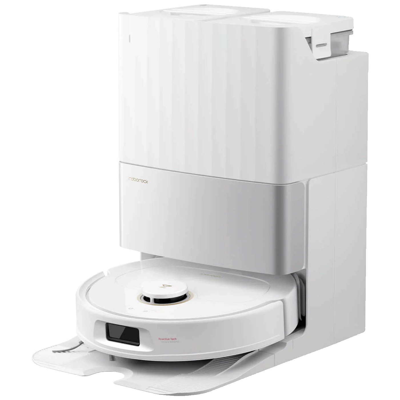 71627_1763025534e1hg1ebfhk Roborock Robot usisavač sa stanicom za pražnjenje, 5200mAh, 12.000 Pa - Qrevo 5AE White - Image 1