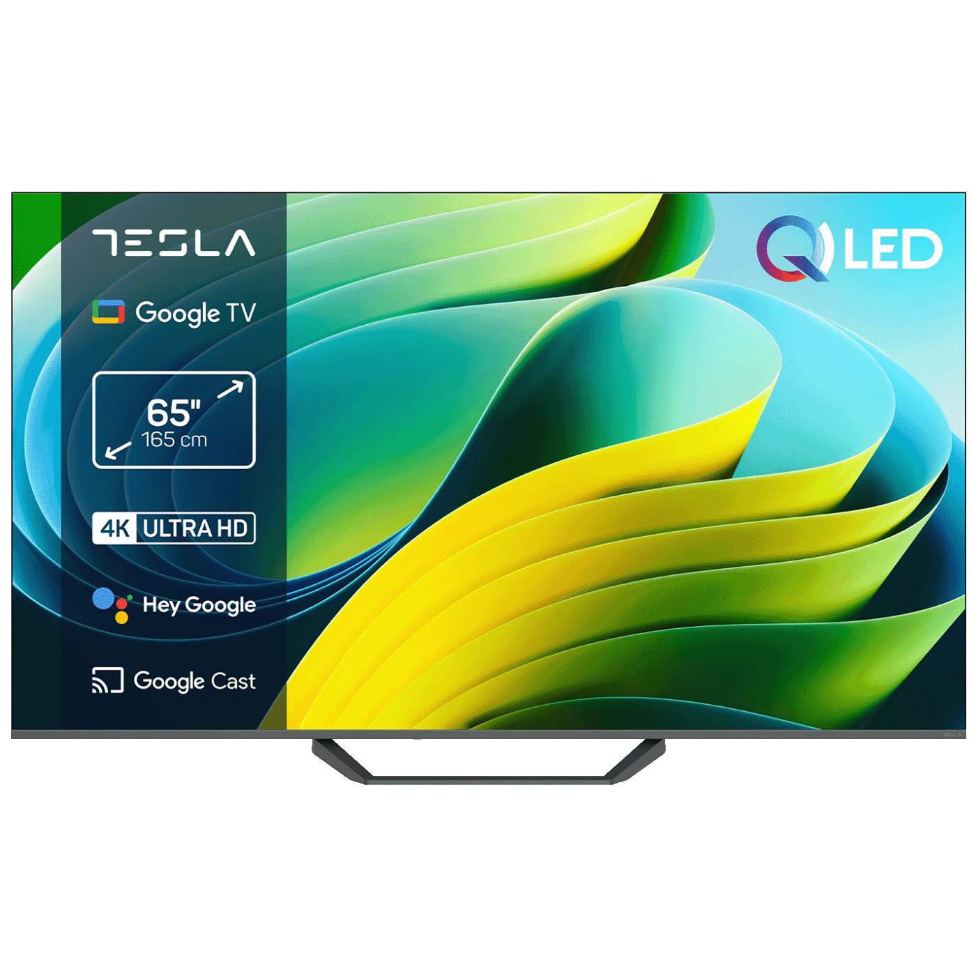 71977_17727022367ajgn6ppn3 Tesla Televizor Smart QLED 4K UltraHD 65", Series 6, Google TV - Q65E655GUS - Image 1