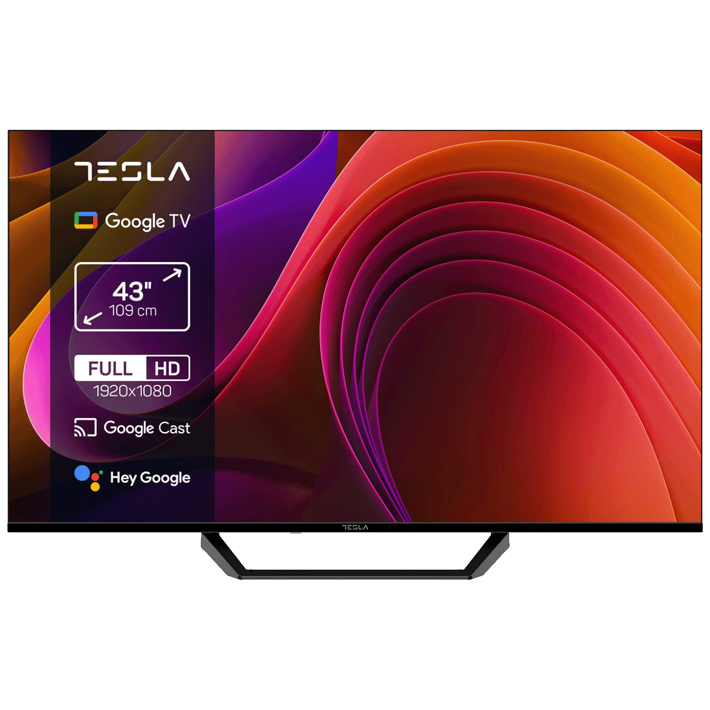 73983_1768982042gjhbe6lk3z Tesla Televizor Smart LED FullHD 43", Google TV - 43E655BFS - Image 1