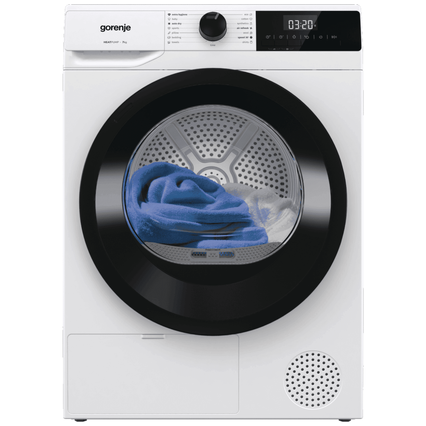 75992_1773926109al1mrdaabl Gorenje Mašina za sušenje veša sa toplotnom pumpom, 7 kg, E - D2HNE7E - Image 1
