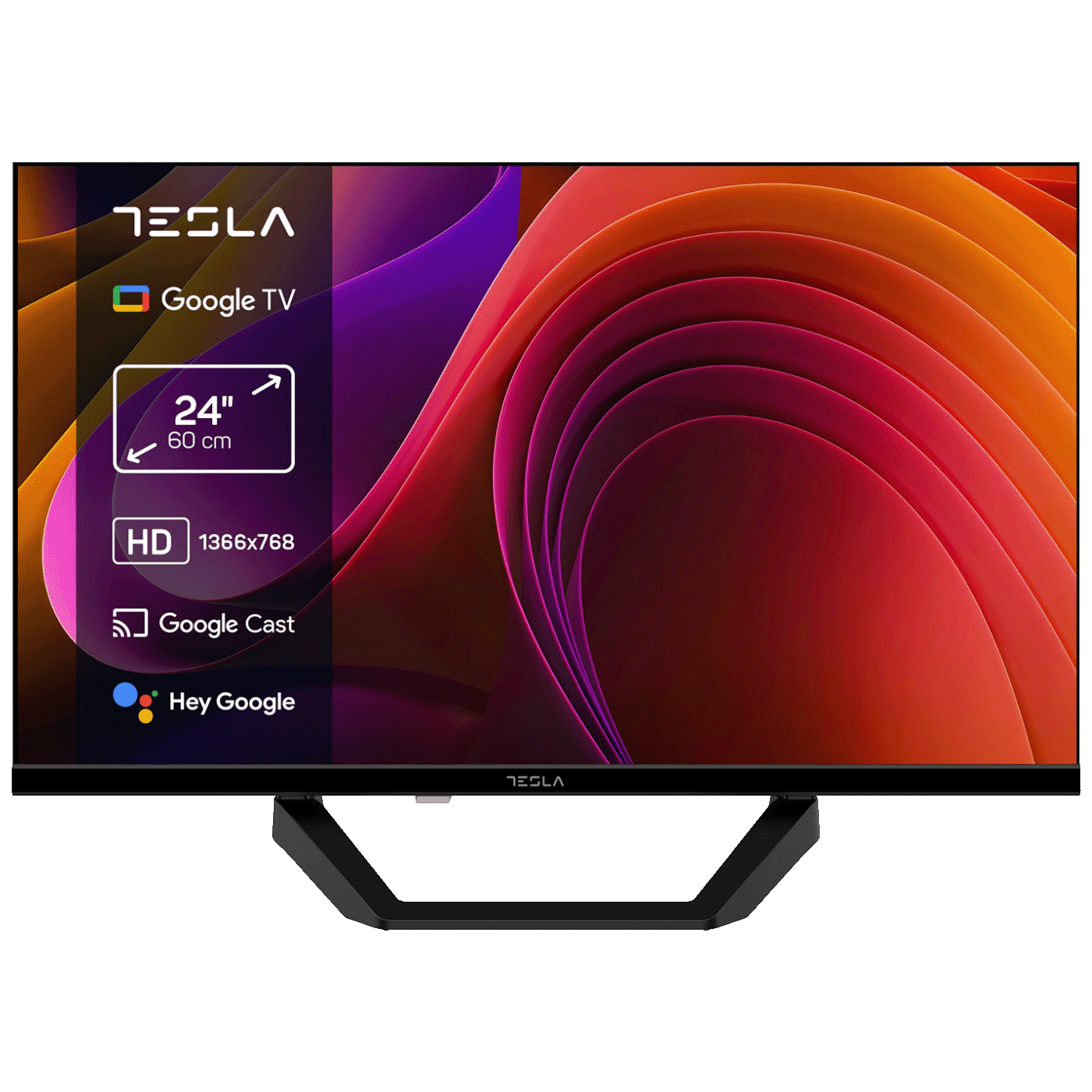 76111_177632602049mj8jt5ro Tesla Televizor Smart LED HD 24", Series 6, Google TV - 24E655BHS - Image 1
