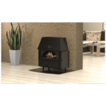 Alfa Plam Kamin na čvrsto gorivo, 11KW - RUSTIKAL - Image 2