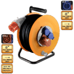 home Motalica za kabl, 25 met., H07RN-F, 5 x 2.5 mm², IP44 - HJR 400-25