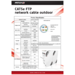 Amiko Mrežni FTP kabl, CAT5e, OutDoor, 305 met. - CAT5e FTP Outdoor 305m - Image 3