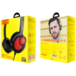 hoco. W17 Delightful Headphones MIC BK - Image 2