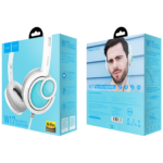 hoco. W17 Delightful Headphones MIC WH - Image 2