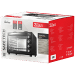 Zilan Mini pećnica, 2 grijače ploče, 45 l, 3200 W, crna - ZLN2935 - Image 2
