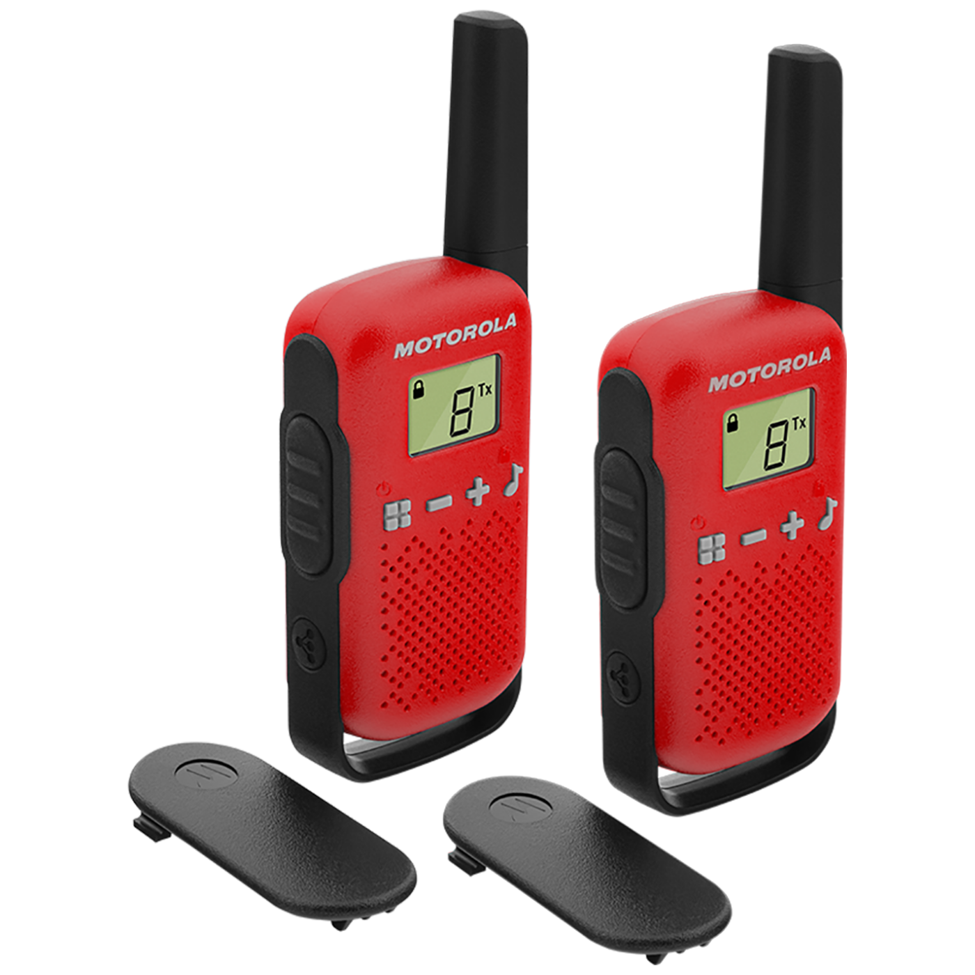 11039_1686224194emegenb308 Motorola Walkie Talkie, domet 4 km, 16 kanala, crvena - TLKR T42 RD - Image 1