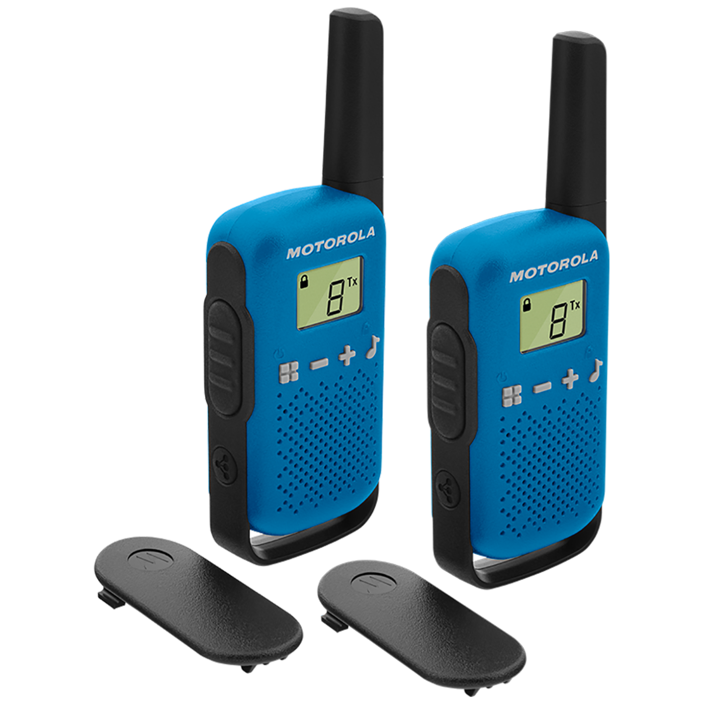 11040_16862241998ngg94uzn5 Motorola Walkie Talkie, domet 4 km, 16 kanala, plava - TLKR T42 BL - Image 1