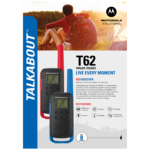 Motorola Walkie Talkie, domet 8 km, 16 kanala, crvena - TLKR T62 RD - Image 3
