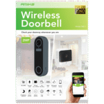 Amiko Home Bežični video interfon, DB7  - DB7 WiFi DoorBell - Image 2