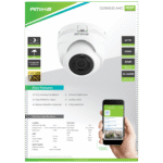 Amiko Home Kamera analogna, 4in1, 8 MPixel, 1/1.8" CMOS, HD Lens 2,8mm - D20M830-AHD - Image 2