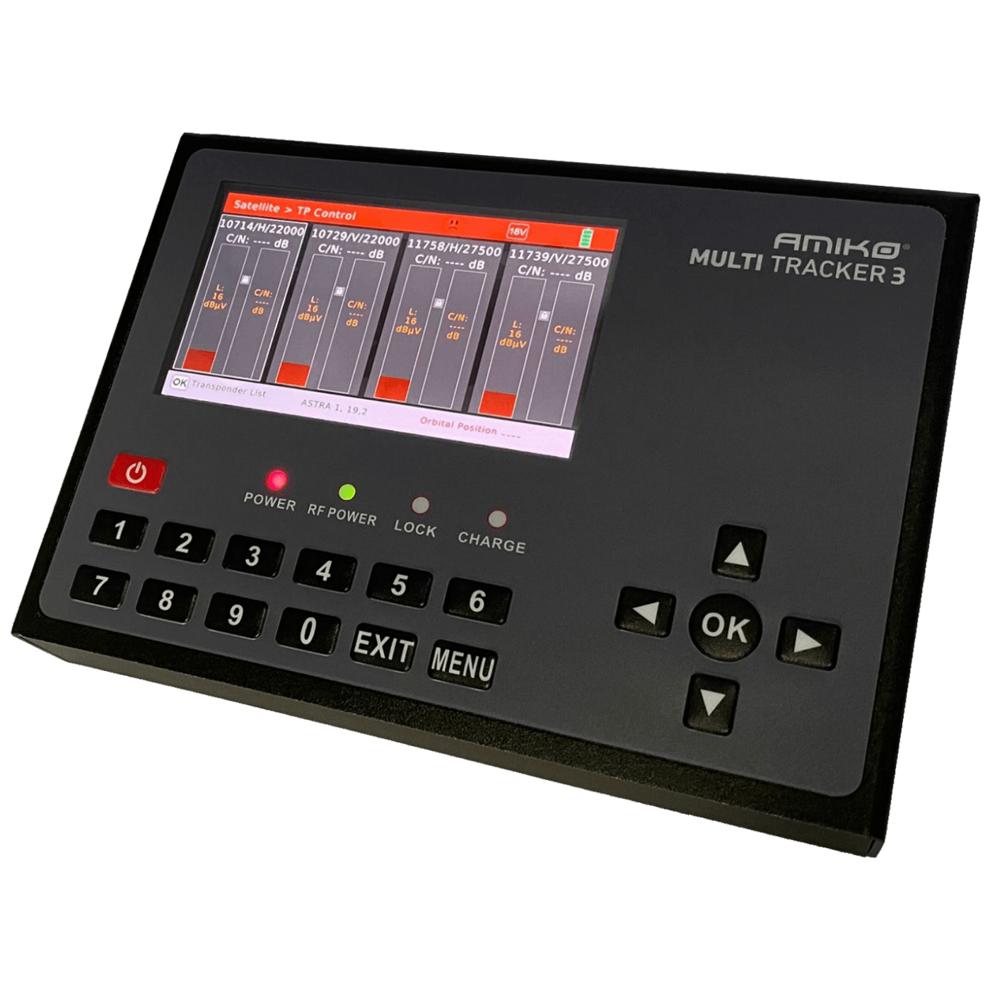 14241_1686233826ton57ri6y7 Amiko Mjerni instrument, DVB-S/S2/DVB-T/T2/DVB-C/C2, AMOLED ekran - MULTITRACKER 3 - Image 1