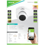 Amiko Home Kamera 2 MP, 1/2.8" SONY Starvis CMOS, HD Lens 2,8 mm - D20M240 AHD - Image 2