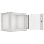 Lanberg Rack Ormar, 600 / 507 / 450 mm - RACK CABINET 9U, 19", Gray - Image 2