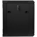 Lanberg Rack Ormar, 600 / 507 / 450 mm - RACK CABINET 9U, 19", Black - Image 3