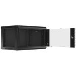 Lanberg Rack Ormar, 600 / 368 / 450 mm - RACK CABINET 6U, 19", Black - Image 2