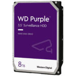 Western Digital Hard disk 3,5", 8TB, Caviar Purple, pog. za video nadzor - WD84PURZ