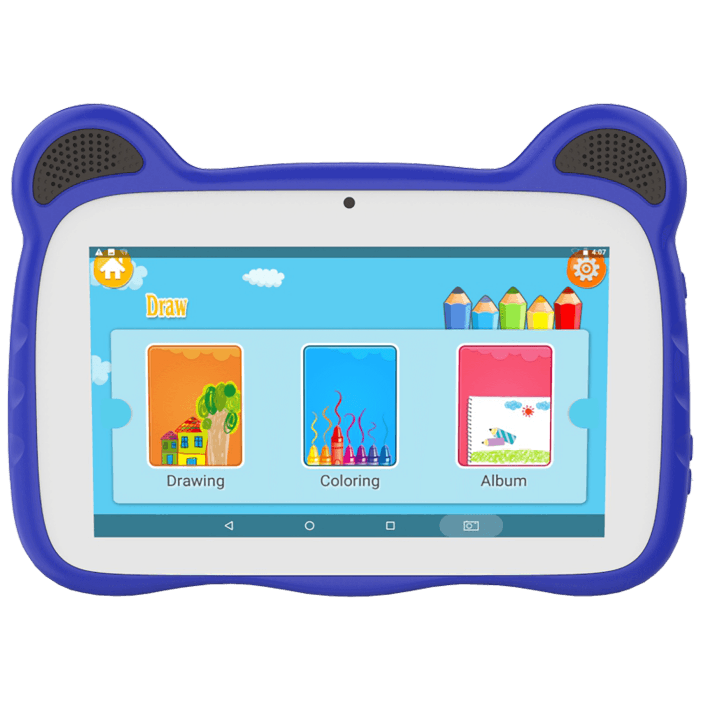 16336_16862458126ip30ppu8o MeanIT Tablet 7", Android 10.0, Quad Core, 2GB / 16GB - K10 PLUS KIDS - Image 1