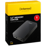 (Intenso) Eksterni HDD 3.5", kapacitet 6TB, USB 3.0, crna boja - HDD3.0-6TB/Memory-center
