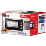 Zilan Mini pećnica sa grillom, zapremina 45 l, 2000 W, crna - ZLN1024 - Image 2