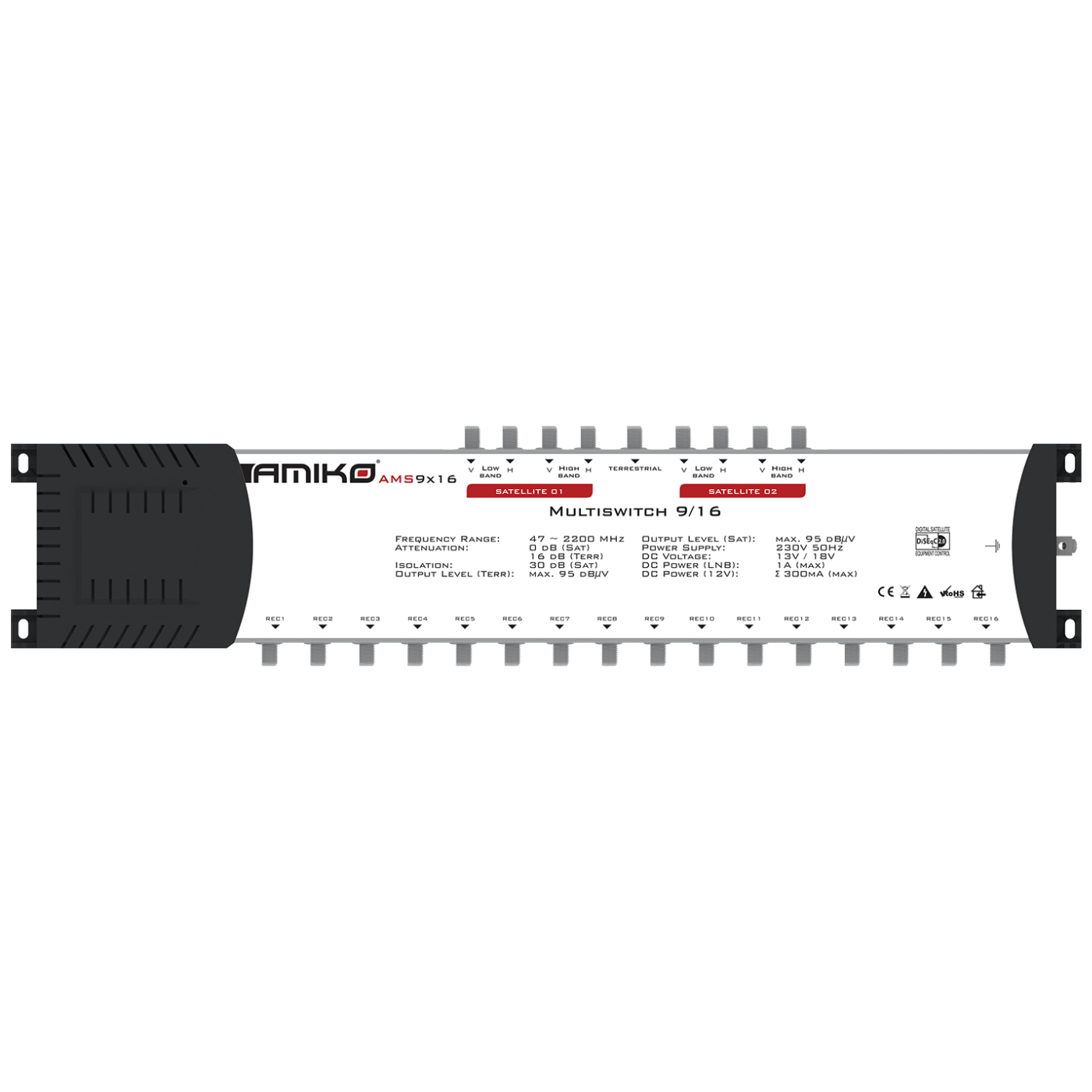 18801_16862531556fs85tjt7c Amiko Multiswitch 9/16 sa dodatnim napajanjem, kaskadni - AMS9X16 - Image 1