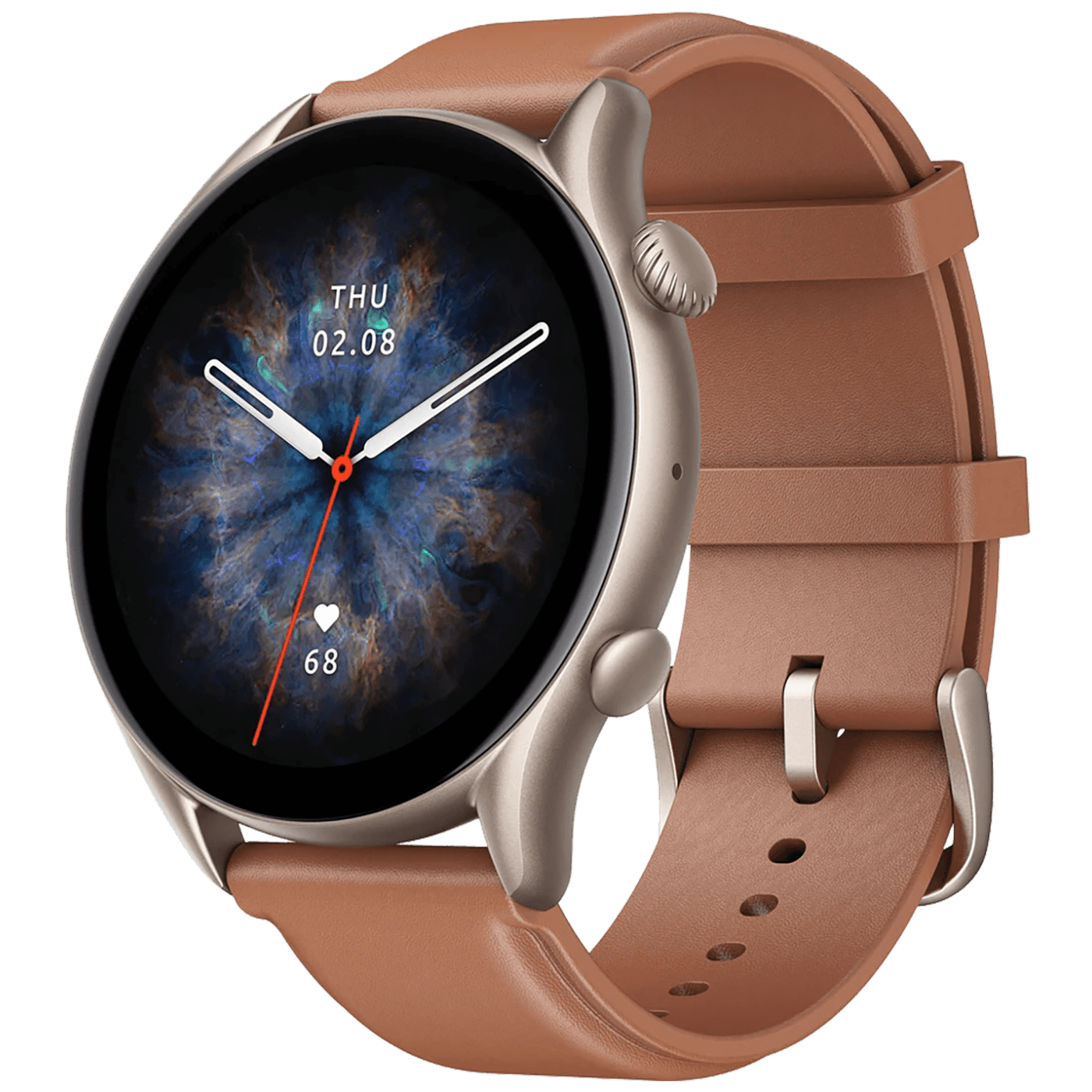 19050_1686254149mxenh6m013 Amazfit SAT pametni, 1.45" AMOLED, vodootporan 5ATM, BT - GTR 3 Pro Brown - Image 1