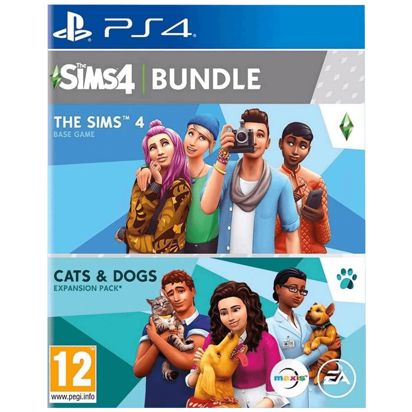 19078_1686254261ca9fnbgrcj EA Igra PlayStation 4: The Sims 4+The Sims Cats&Dogs Bundle - PS4 The Sims 4+The Sims Cats&Dogs - Image 1