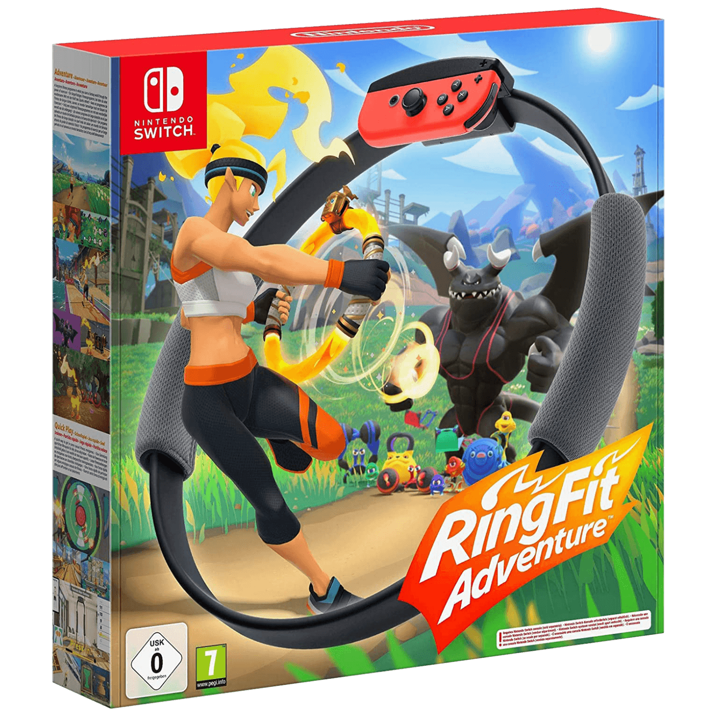 19481_1686255559xbuy31uoo2 Nintendo Igra + Ring Con za Nintendo Switch: Ring Fit Adventure - Switch Ring Fit Adventure - Image 1